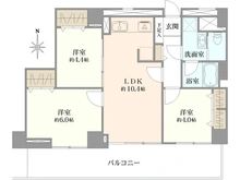 【東京都/足立区中央本町】藤和梅島コープ 間取り図