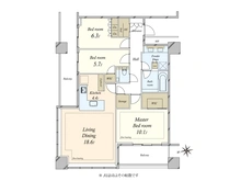 【東京都/港区浜松町】WORLD TOWER RESIDENCE 間取り図