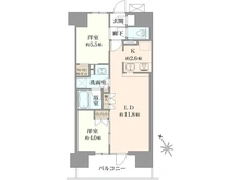 【東京都/台東区下谷】クレヴィア上野入谷 間取り図