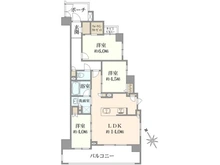 【東京都/荒川区町屋】クリオ町屋ウエストマークス 間取り図