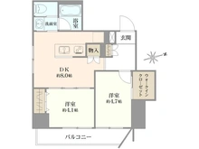 【東京都/台東区元浅草】パシフィックパレス元浅草 間取り図