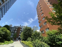 【東京都/台東区池之端】ライオンズマンション池之端 外観：対象不動産の南側