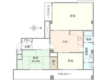 【東京都/台東区寿】浅草不動院マンション 間取り図