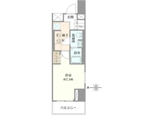 【東京都/荒川区東日暮里】ジェノヴィア東日暮里グリーンヴェール 間取り図