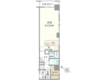 【東京都/文京区根津】ラグジュアリーアパートメント文京根津  間取り図