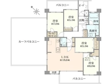 【東京都/足立区新田】グランドステージ王子 間取り図