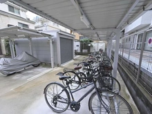 【東京都/文京区水道】ヴァースクレイシア江戸川橋レーヴ 駐輪場