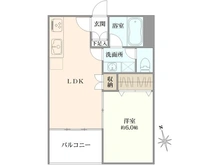 【東京都/文京区千駄木】ライオンズマンション千駄木 間取り図