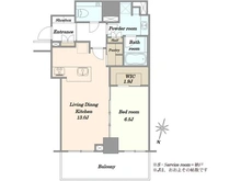 【東京都/文京区根津】ザ・ライオンズ上野の森 間取り図