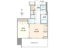 【東京都/千代田区外神田】ブリリア秋葉原（Brillia秋葉原） 間取り図