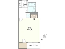 【東京都/文京区千駄木】シャルマン文京千駄木 間取り図