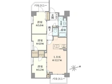【東京都/葛飾区亀有】カインドステージ亀有 間取り図