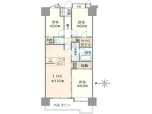 【東京都/足立区伊興】ライオンズガーデンテラス竹の塚 間取り図