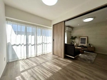 【東京都/文京区千駄木】ドミール千駄木 洋室：右側LDKドア開放