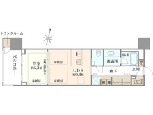 【東京都/千代田区神田多町】プラウド神田 間取り図