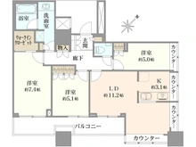 【東京都/荒川区西日暮里】ステーションガーデンタワー 間取り図