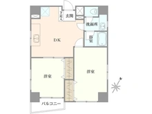 【東京都/台東区下谷】ハピーハイツ入谷 間取り図