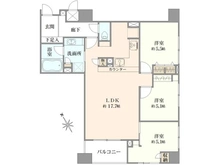 【東京都/文京区根津】シーアイマンション根津弥生坂 間取り図