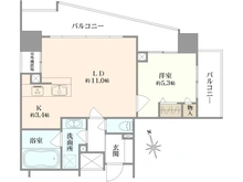 【東京都/文京区春日】アージョ文京春日 間取り図