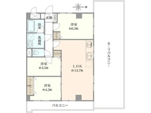 【東京都/足立区島根】ライオンズマンション西新井 間取り図