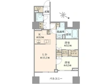 【東京都/文京区湯島】クレヴィア文京湯島 間取り図