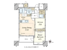 【東京都/文京区小石川】パークコート文京小石川ザタワー 間取り図