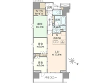 【東京都/千代田区神田多町】プラウド神田 間取り図