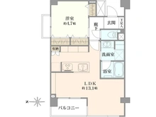 【東京都/新宿区西早稲田】フォレステージ西早稲田 間取り図