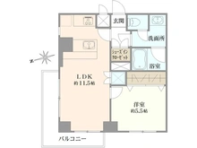 【東京都/港区西麻布】秀和麻布笄町レジデンス 間取り図
