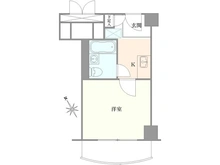 【東京都/中央区月島】ユニハイツ勝どき 間取り図