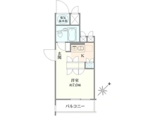 【東京都/港区赤坂】オリエントニュー赤坂 間取り図