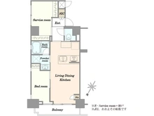 【東京都/千代田区岩本町】グラントゥルース神田岩本町 間取り図
