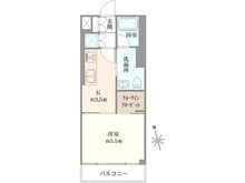 【東京都/文京区小石川】コーポ小石川 間取り図