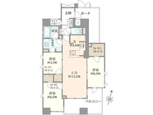 【東京都/文京区本郷】クレヴィア本郷春日ステーションフロント 間取り図