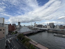 【東京都/中央区東日本橋】リノア東日本橋 眺望：スカイラウンジから
（北東側）