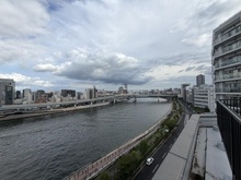 【東京都/中央区東日本橋】リノア東日本橋 眺望：スカイラウンジから
（東南側）