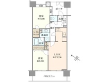 【東京都/荒川区荒川】レーベンリヴァーレ東京ラ・トーレ 間取り図