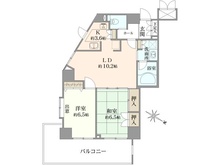 【東京都/荒川区西日暮里】ルナタウン西日暮里 間取り図