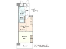 【東京都/文京区本郷】ライオンズマンション東大赤門前 間取り図