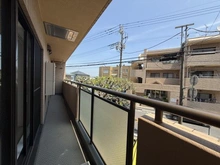 【埼玉県/川口市鳩ヶ谷本町】コスモ鳩ケ谷セカンドヴィラージュ バルコニー