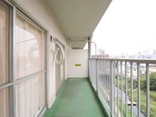 【埼玉県/川口市朝日】グリーンビューニュー川口 1号棟 バルコニー