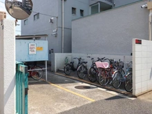 【埼玉県/川口市上青木】川口青木住宅  駐輪場
