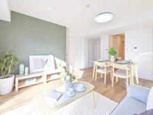 【埼玉県/蕨市中央】ワコー第2蕨マンション リビング・ダイニング