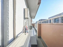 【埼玉県/蕨市中央】ワコー第2蕨マンション バルコニー