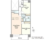 【埼玉県/川口市南町】川口南町パークホームズ 間取り図