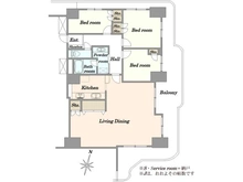 【埼玉県/川口市川口】スカイフロントタワー川口 間取り図