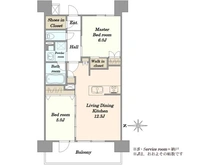 【埼玉県/川口市幸町】クリオレジダンス川口幸町 間取り図