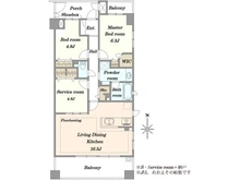 【埼玉県/川口市川口】ネクス川口 間取り図