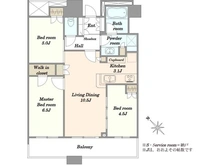 【埼玉県/川口市金山町】サウスゲートタワー川口 間取り図
