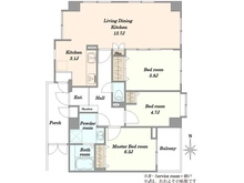 【埼玉県/さいたま市桜区栄和】サーパス浦和 間取り図